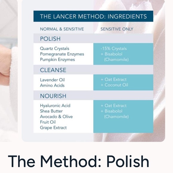 Lancer Cleanser: Polish - Sensitive/Dehydrated Skin - Picture 3 of 9